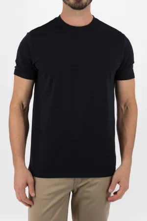 Feeder Stripe Tee - Black on Black