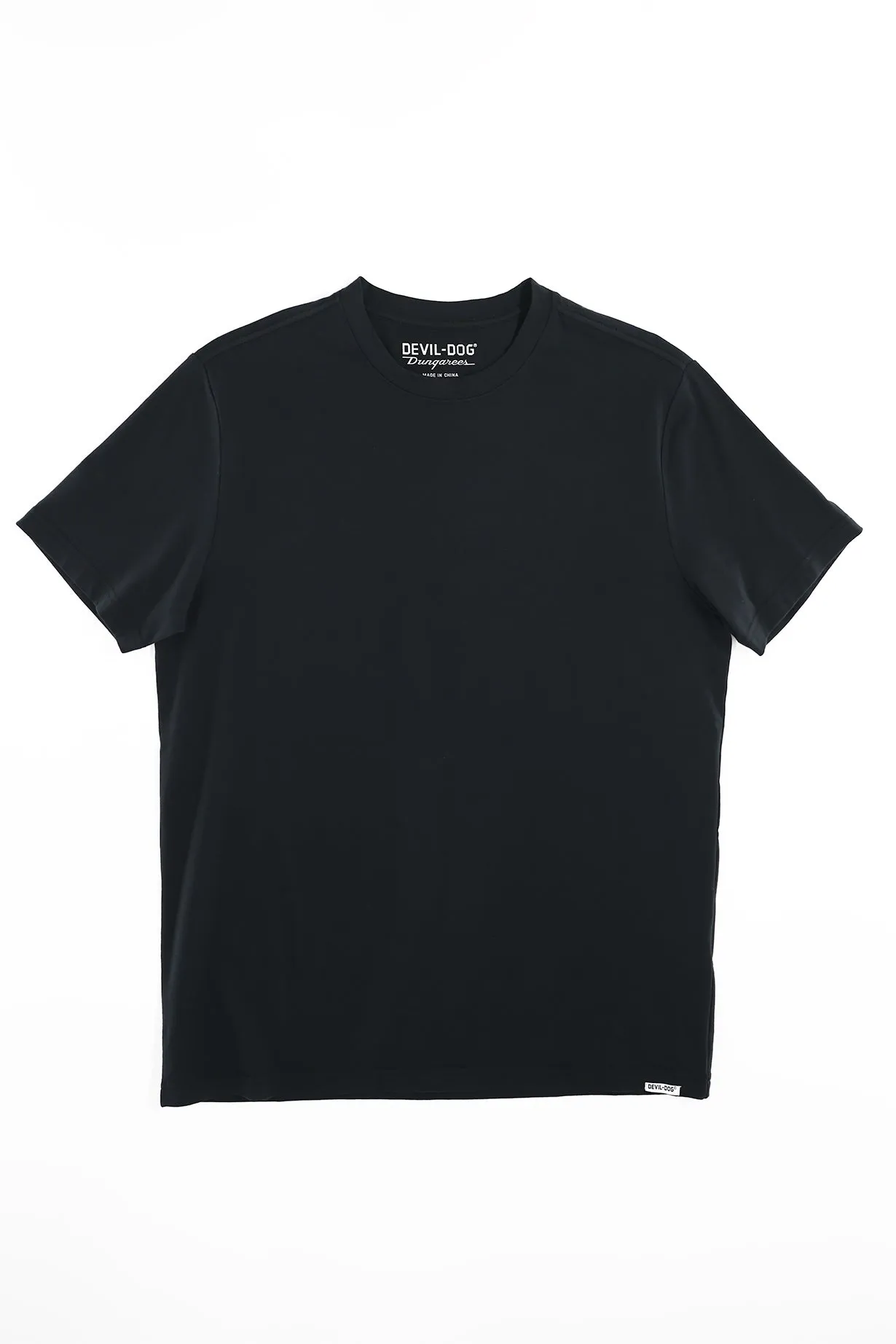 Feeder Stripe Tee - Black on Black