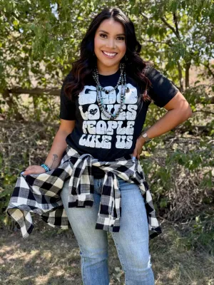 God Loves People Tee