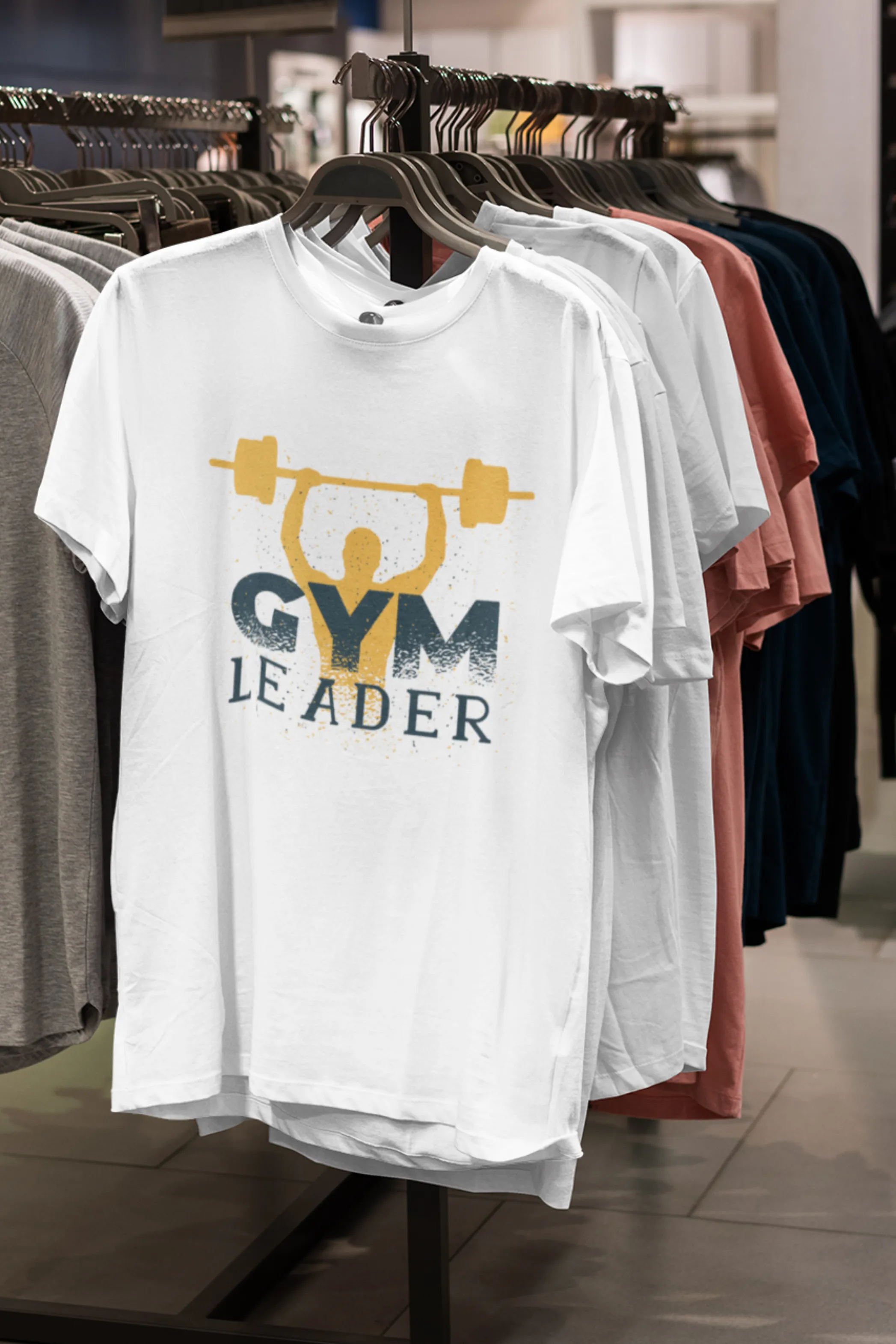 Gym Leader Printed Oversized T-shirt for Men