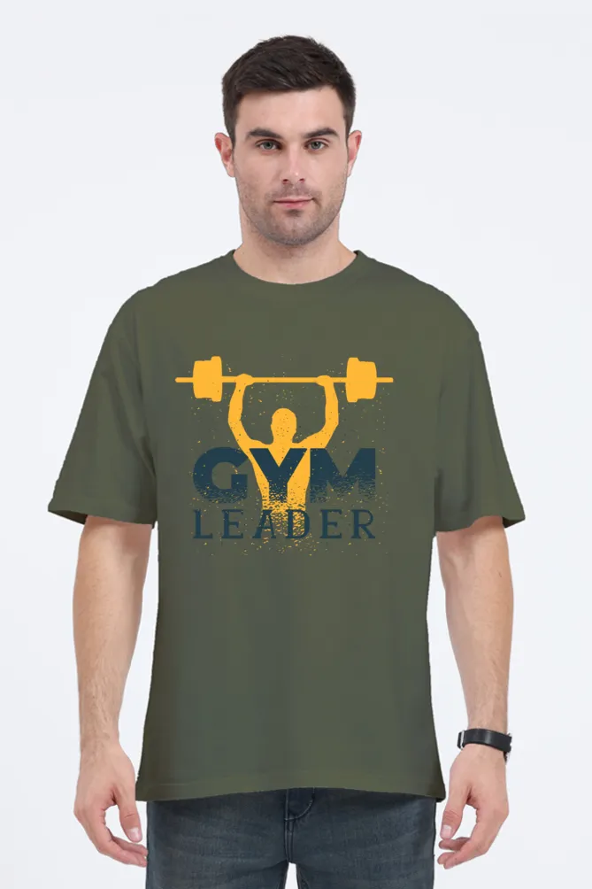 Gym Leader Printed Oversized T-shirt for Men