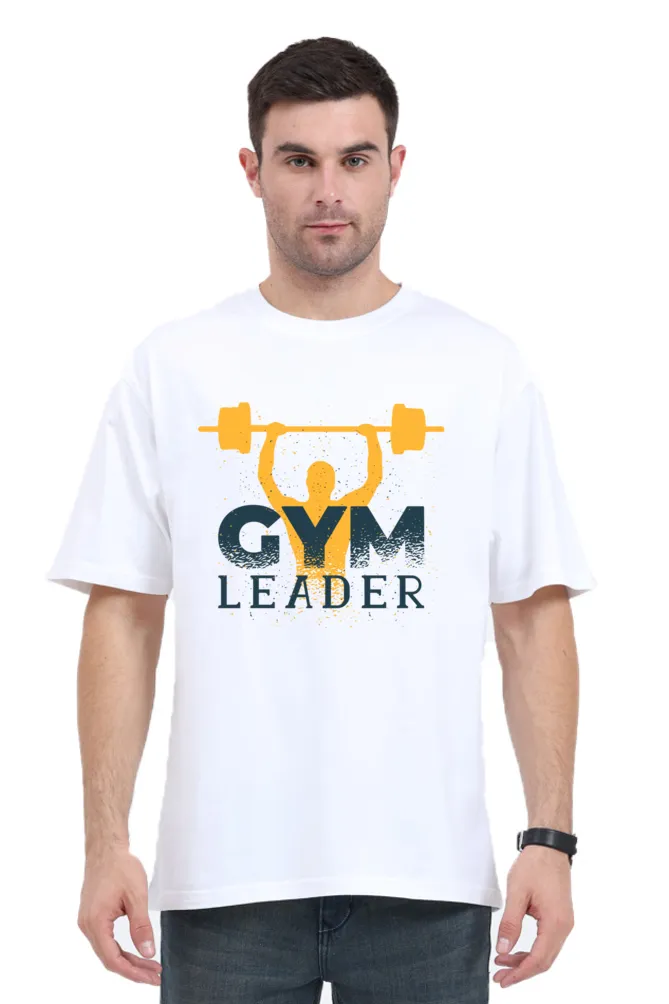 Gym Leader Printed Oversized T-shirt for Men