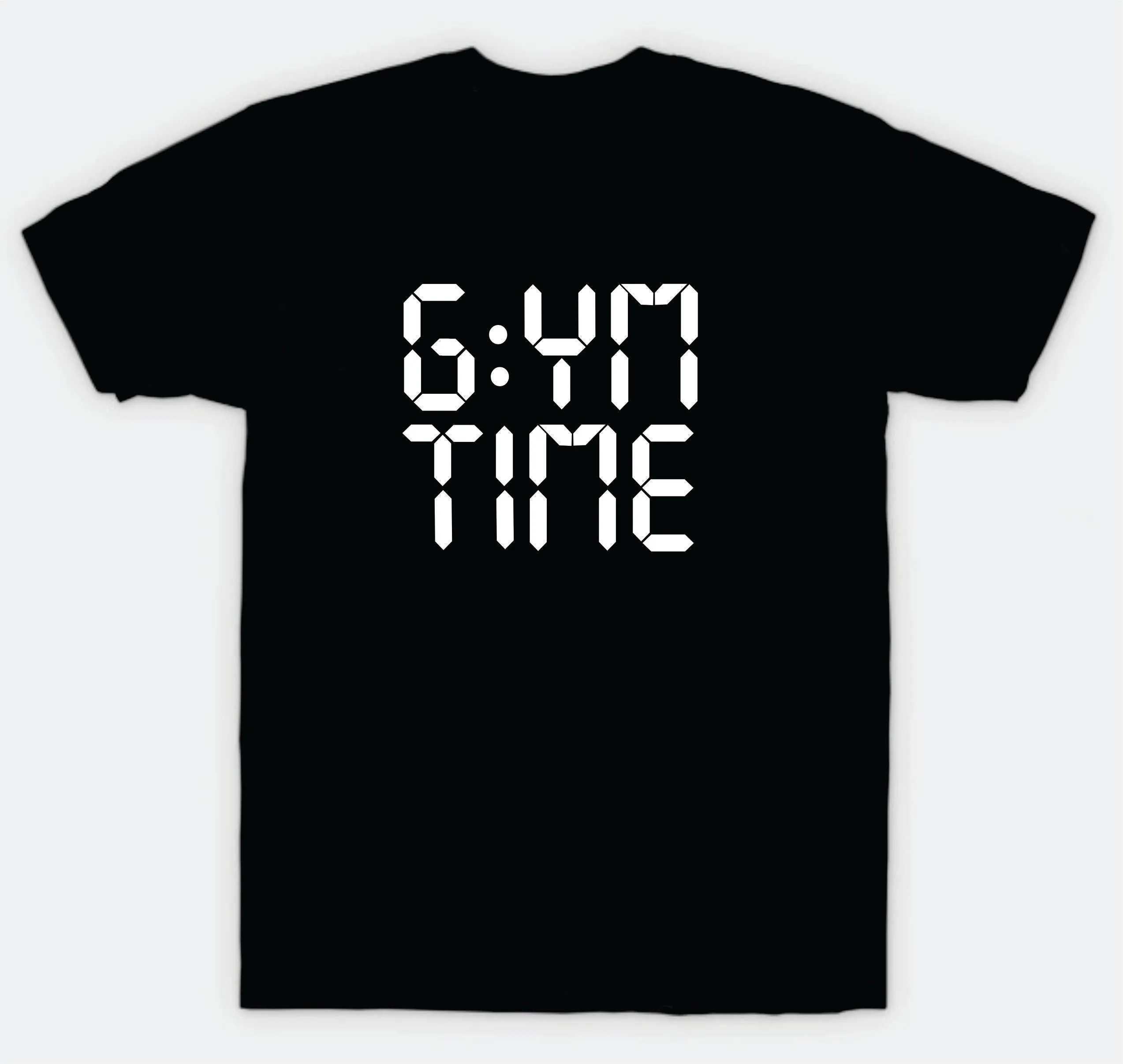 Gym Time T-Shirt Tee Shirt Vinyl Heat Press Custom Inspirational Quote Girls Motivational Sports Gym Fitness