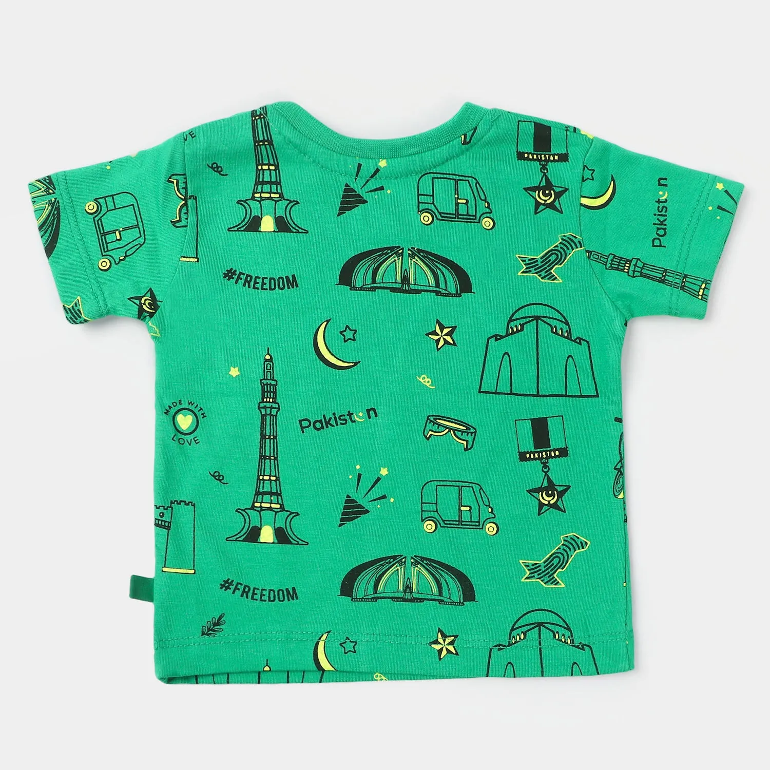 Infant Boys T-Shirt Pakistan - Fern Green