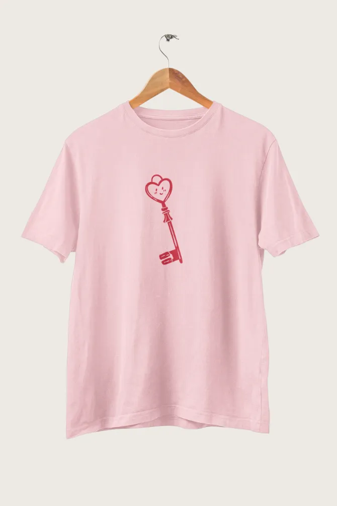 Key Lock Couple T Shirt