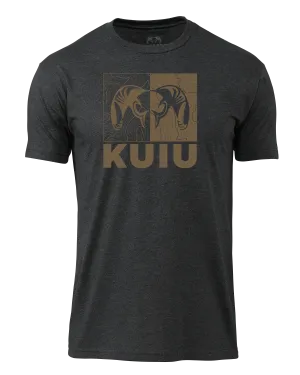 KUIU Contrast Topo T-Shirt | Charcoal