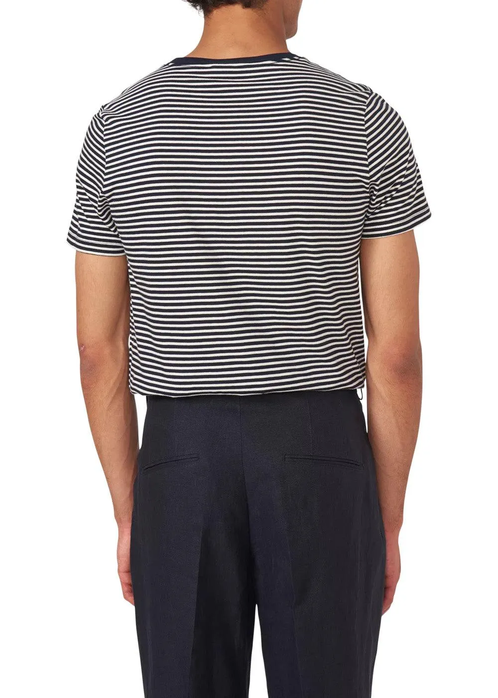Kyran Striped T-shirt - Navy White