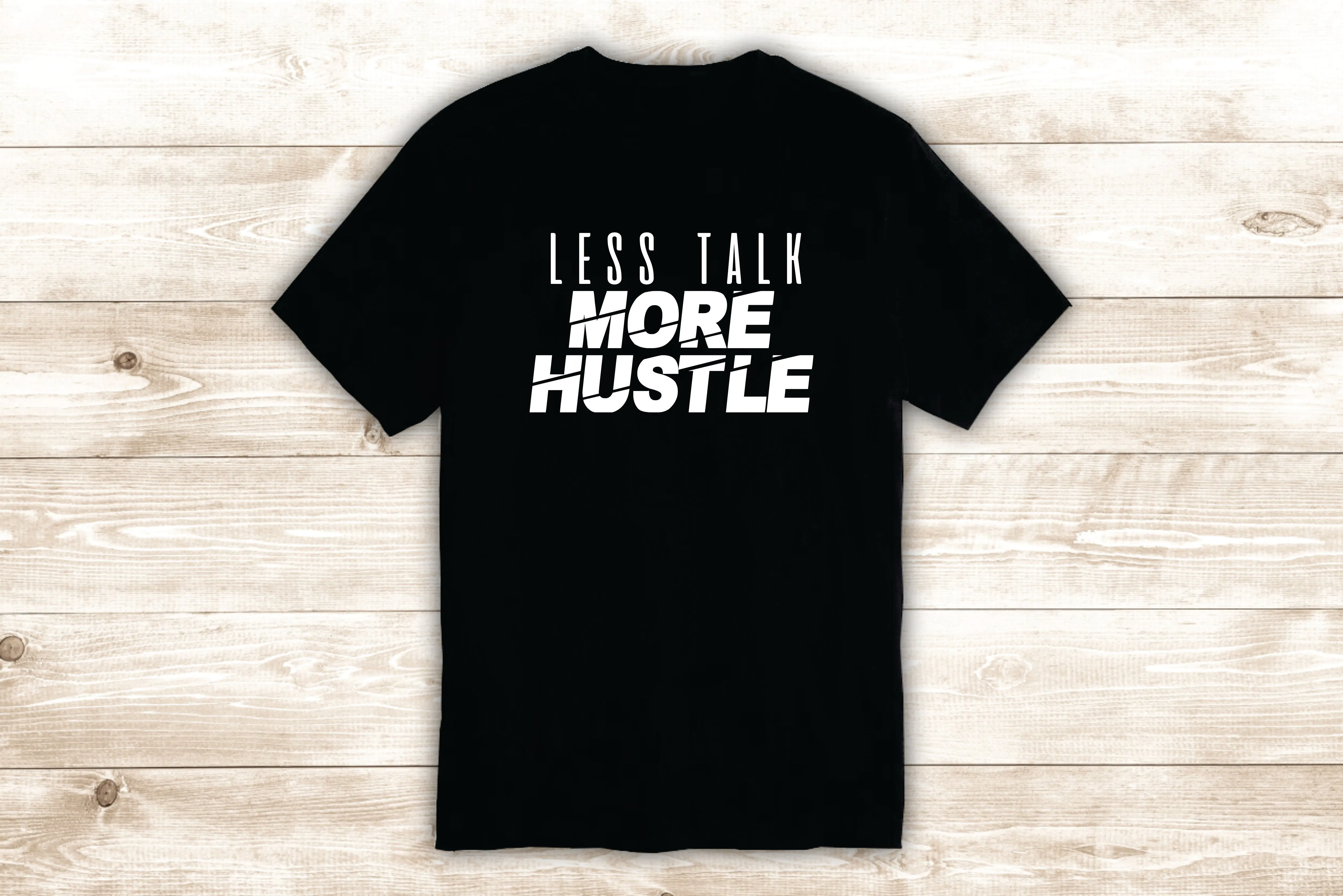 Less Talk More Muscle T-Shirt Tee Shirt Vinyl Heat Press Custom Inspirational Quote Teen Sports Gym Fitness Lift