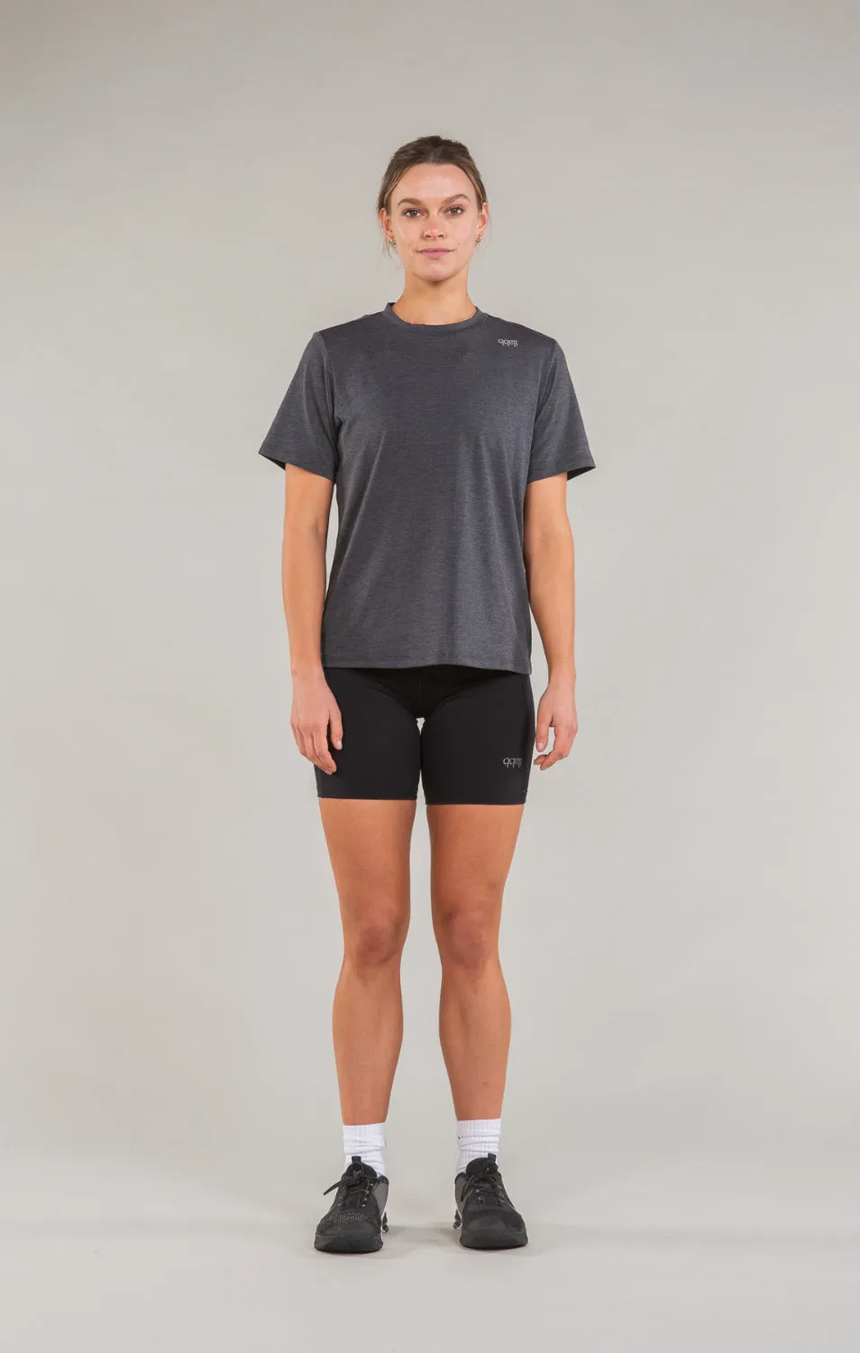 Lomond Tee - Charcoal - Women's