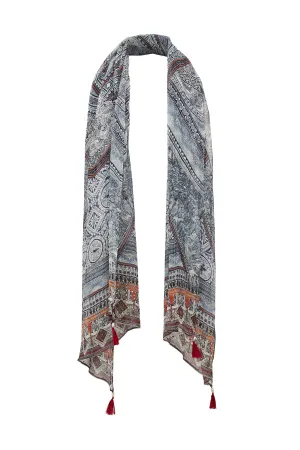 LONG SCARF ANTIQUE BATIK