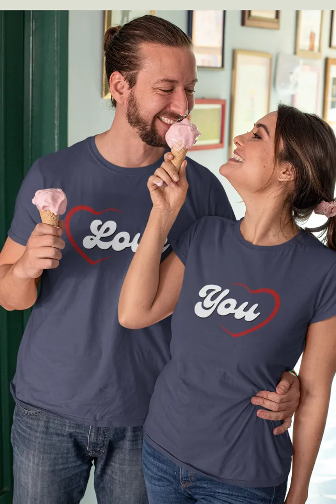 Love You Couple T Shirt