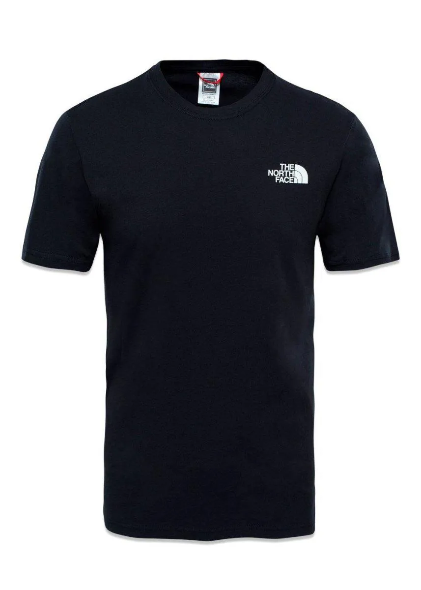 M S/S RED BOX TEE TNF - Black