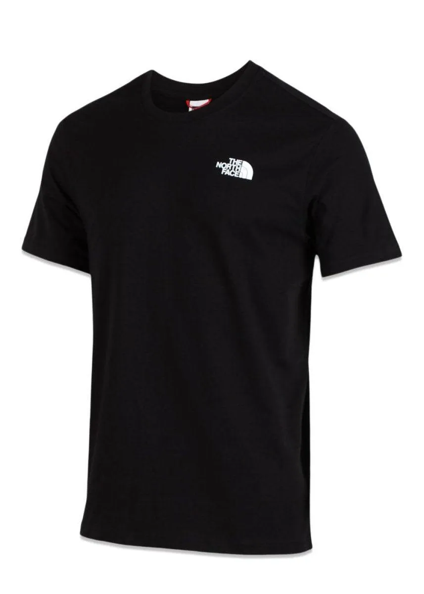M S/S RED BOX TEE TNF - Black