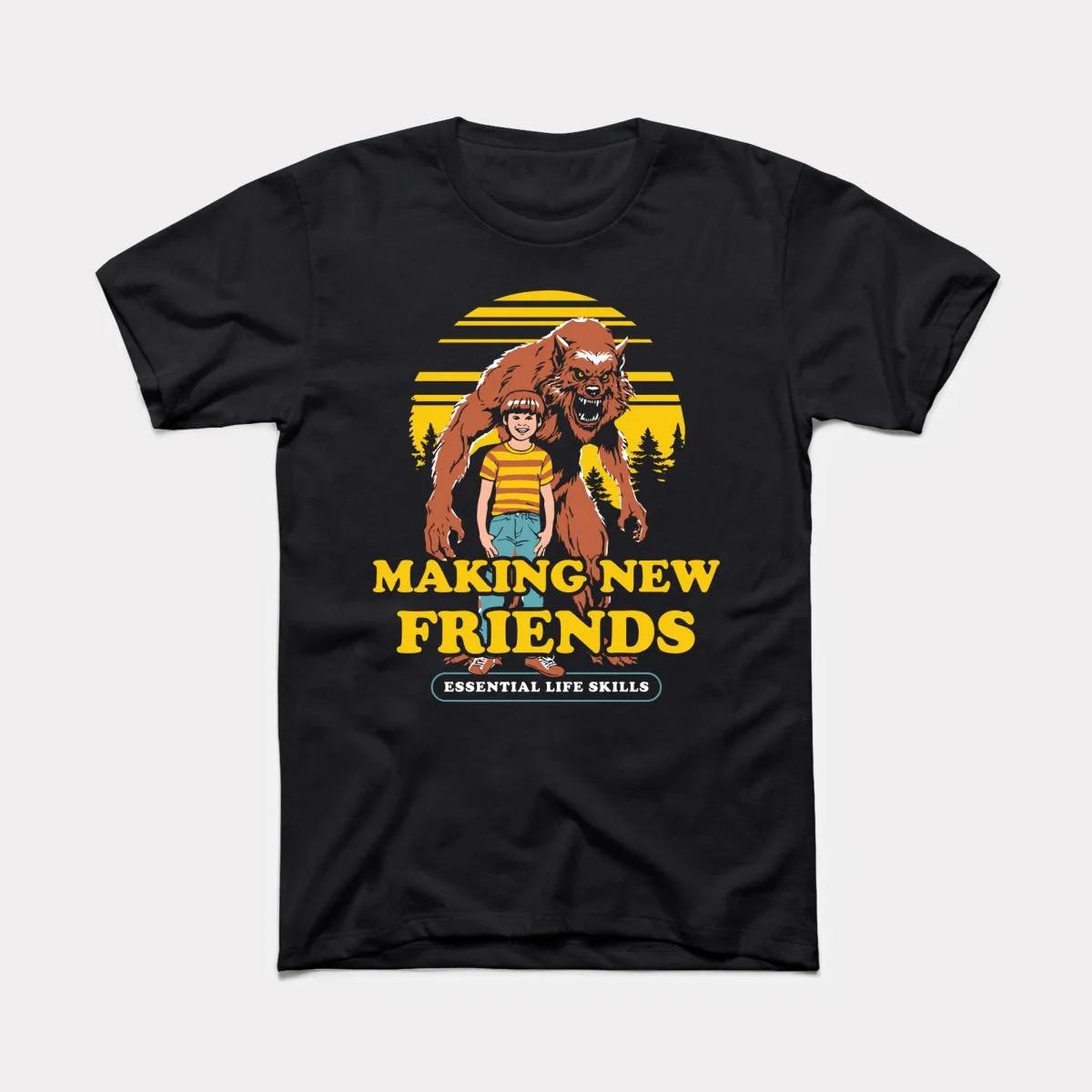Making New Friends Adult Unisex Tee