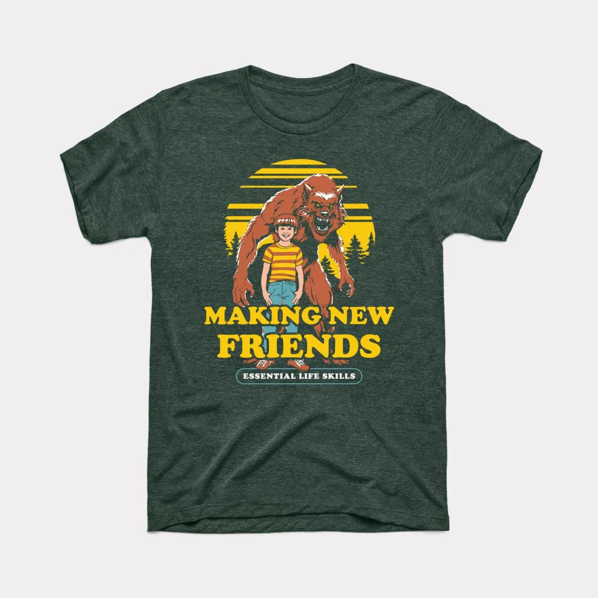 Making New Friends Adult Unisex Tee