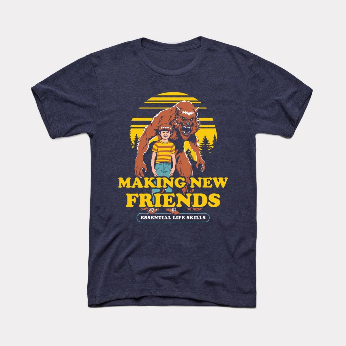 Making New Friends Adult Unisex Tee