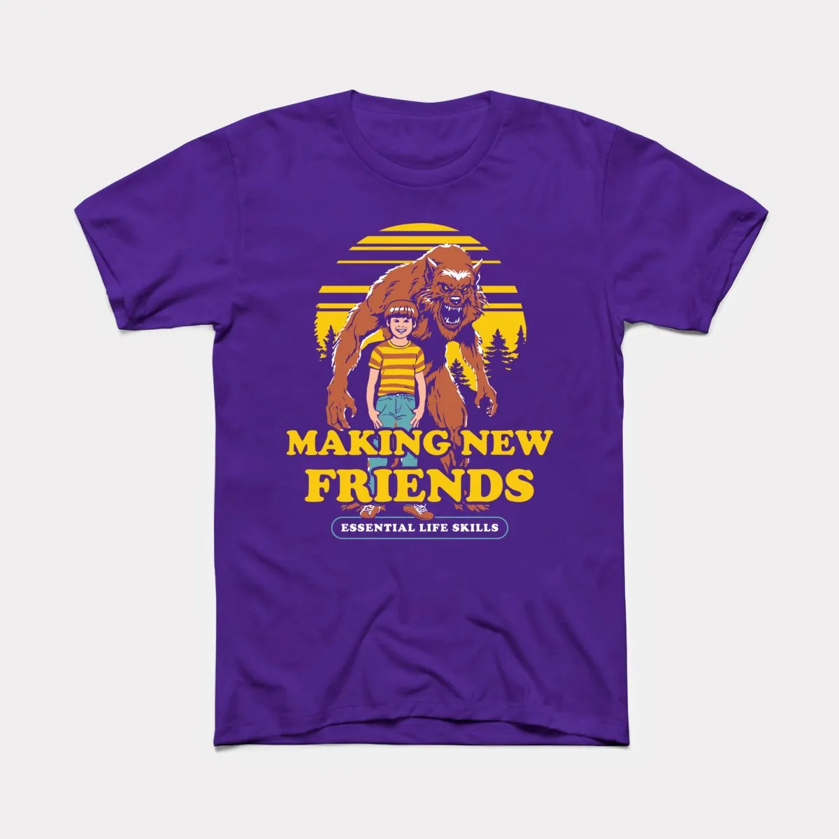 Making New Friends Adult Unisex Tee