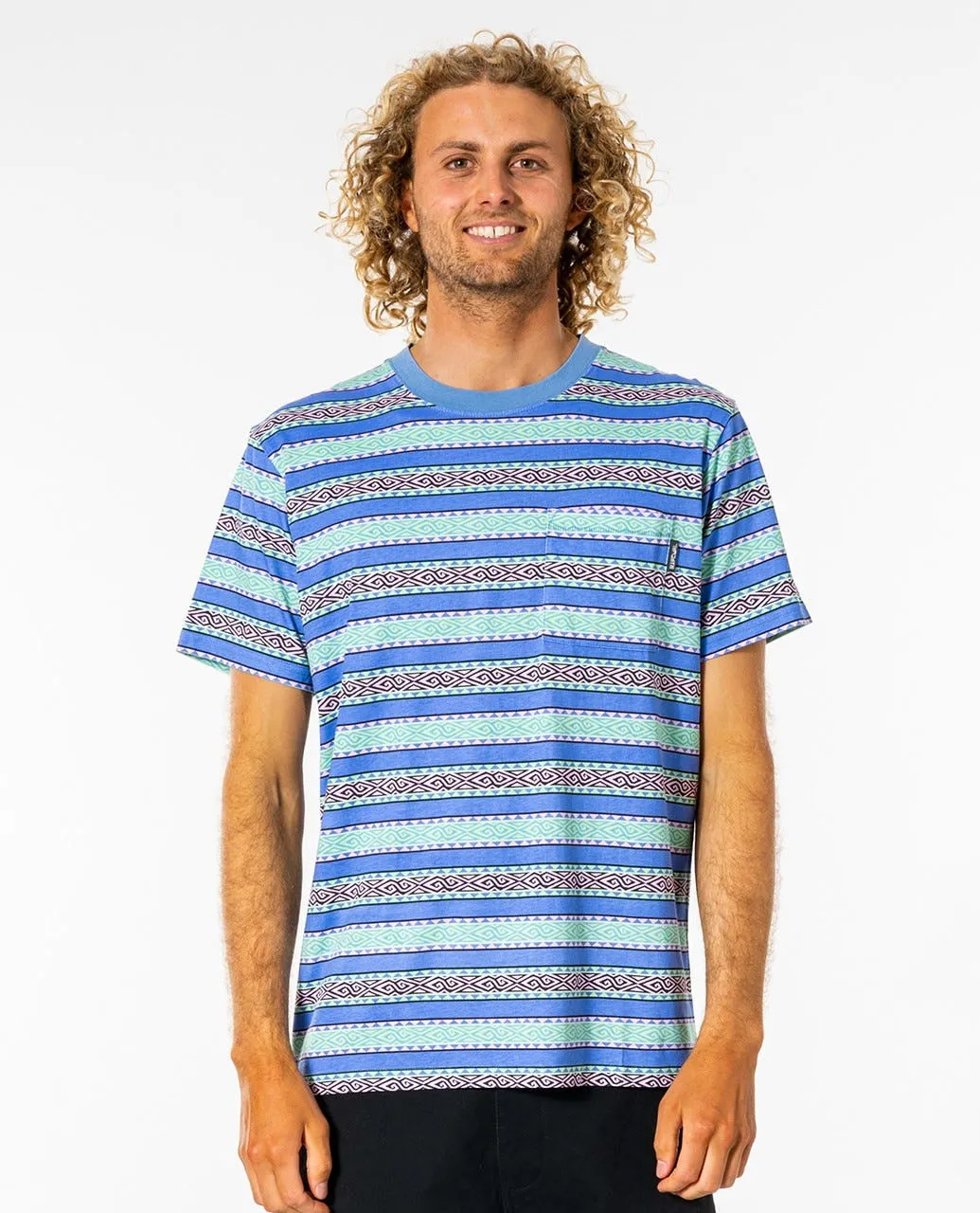 Melting Summer Stripe Tee