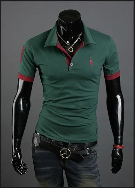 Men Clothes Top Tees Men Polo Shirt