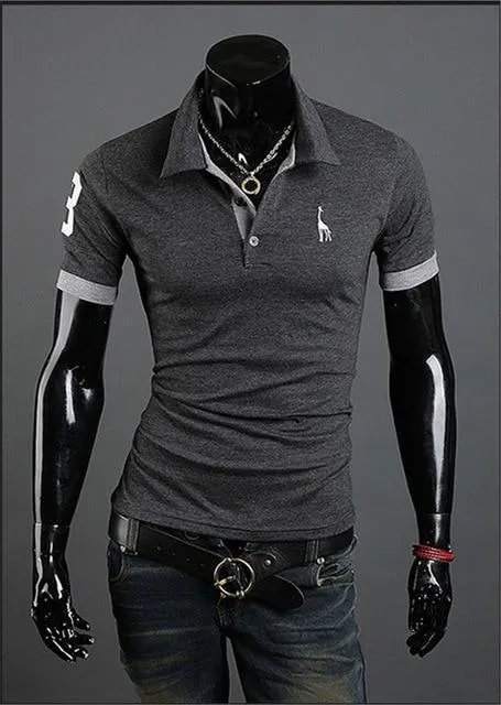 Men Clothes Top Tees Men Polo Shirt