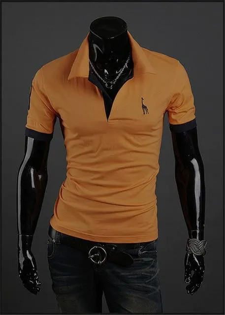 Men Clothes Top Tees Men Polo Shirt
