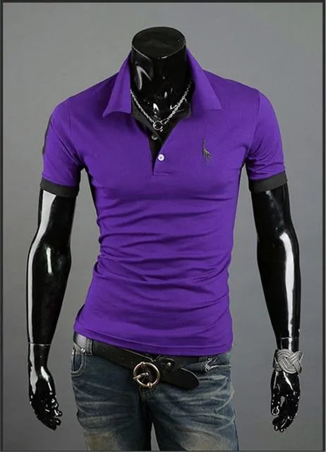 Men Clothes Top Tees Men Polo Shirt