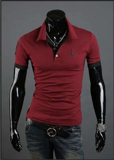 Men Clothes Top Tees Men Polo Shirt