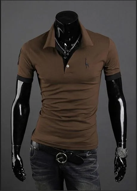 Men Clothes Top Tees Men Polo Shirt