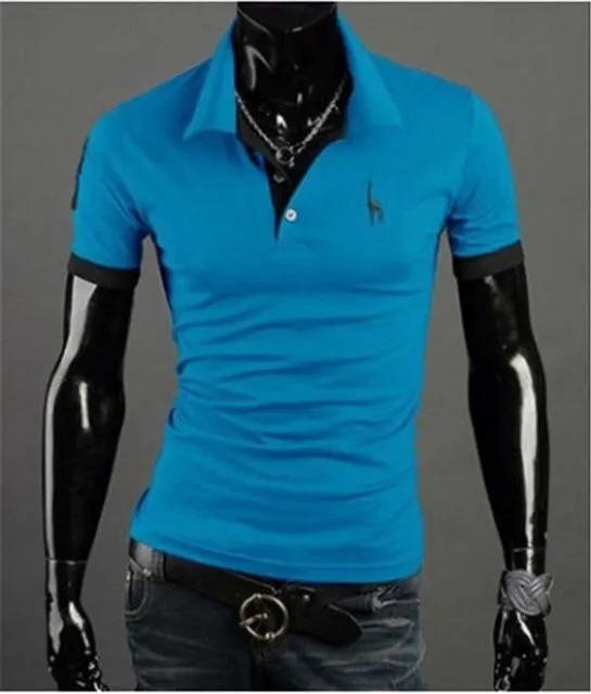 Men Clothes Top Tees Men Polo Shirt