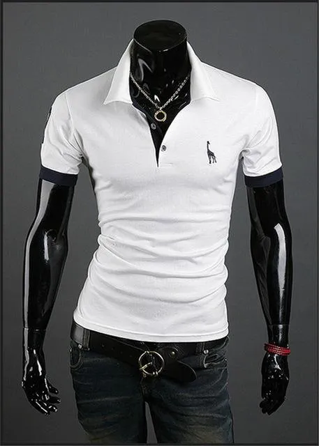Men Clothes Top Tees Men Polo Shirt