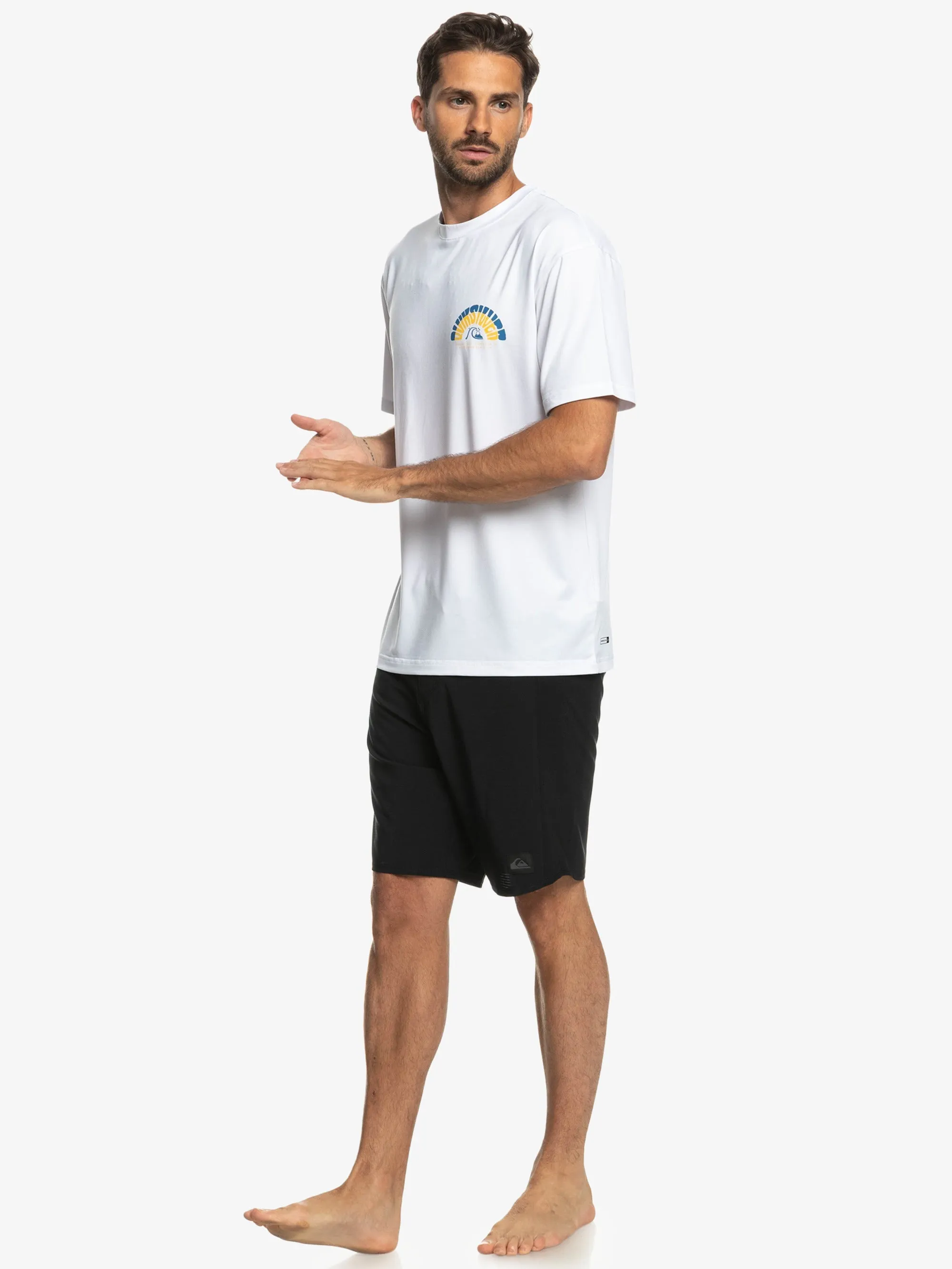 Mens Mix Short Sleeve Surf T-Shirt