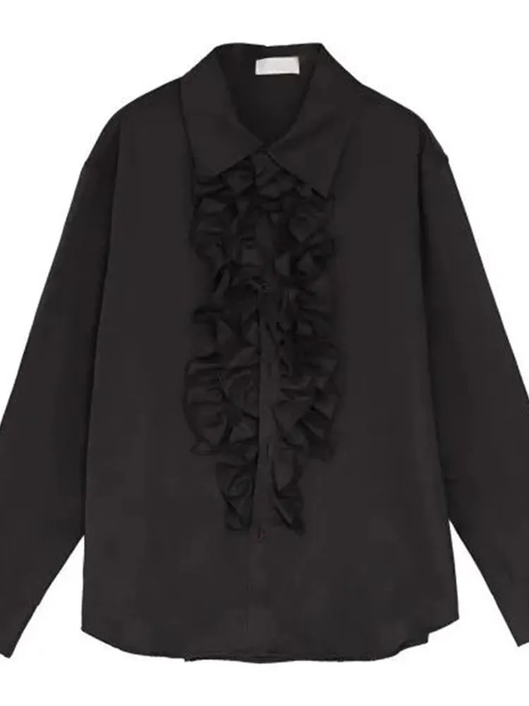 Mens Palace Style Ruffled Shirt