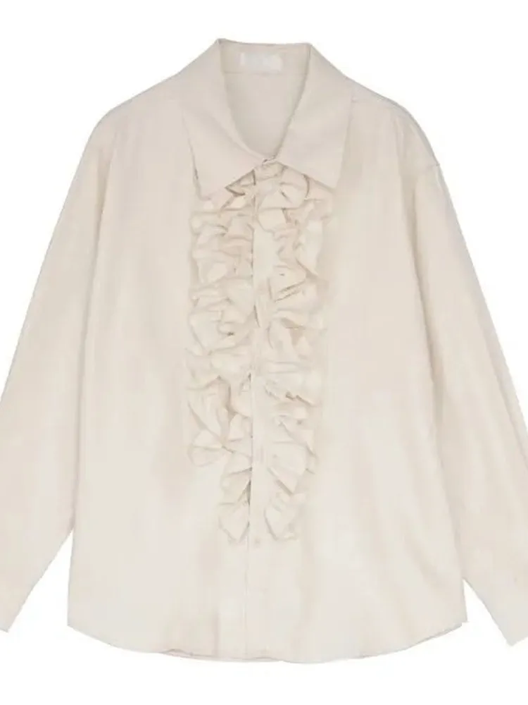 Mens Palace Style Ruffled Shirt