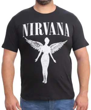 Mens Printed Nirvana Tee
