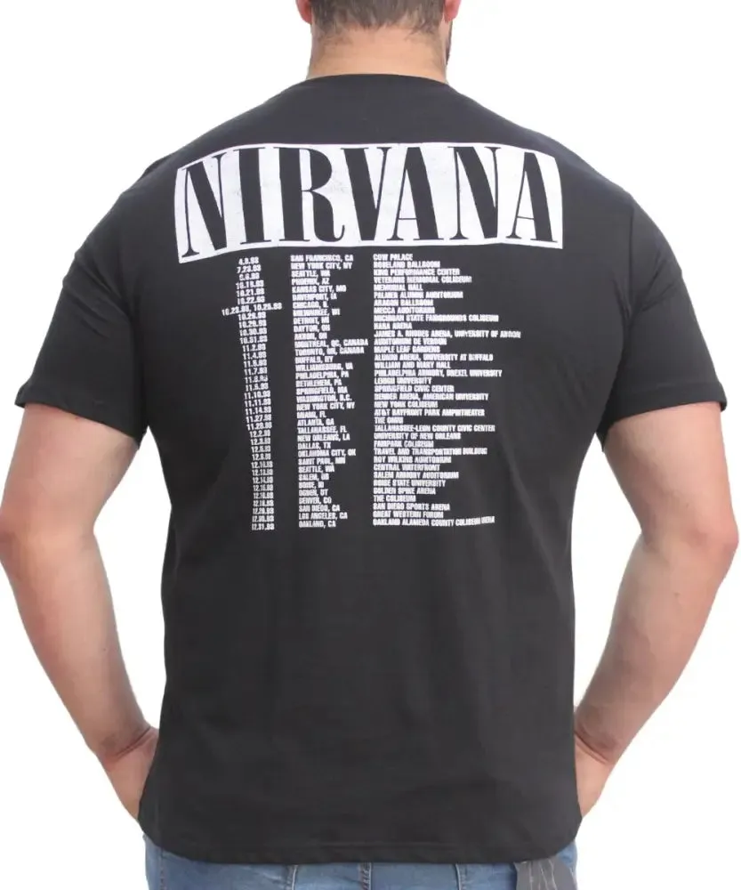 Mens Printed Nirvana Tee