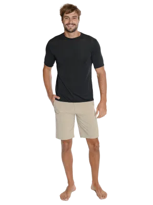 Men's short sleeve crew neck sun shirt
