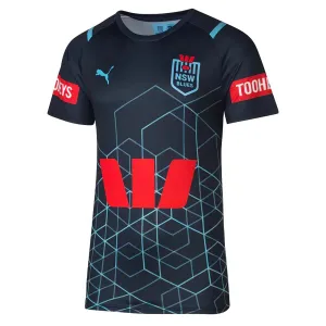 Men's State Of Origin NSW Blue 2024 Replica Training Tee