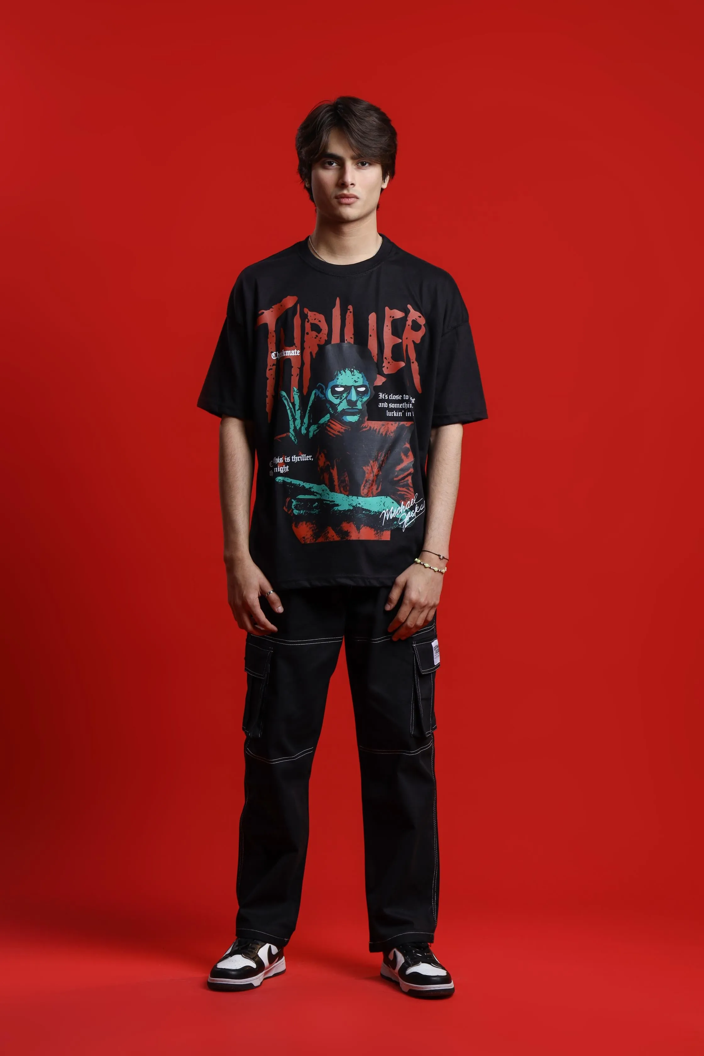 MICHAEL JACKSON: THRILLER OVERSIZED T-SHIRT