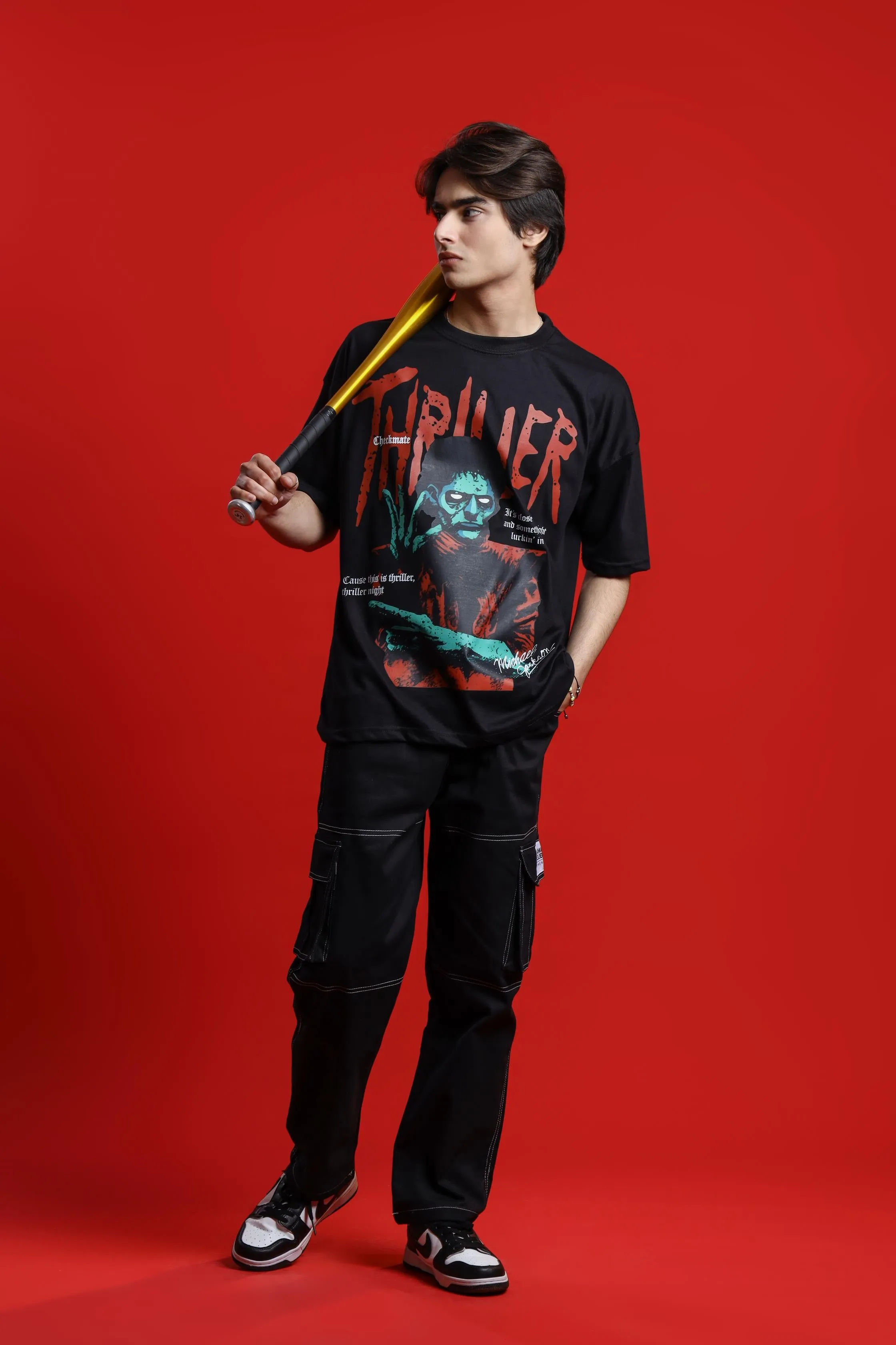 MICHAEL JACKSON: THRILLER OVERSIZED T-SHIRT