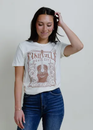 Nashville Music City Graphic Tee