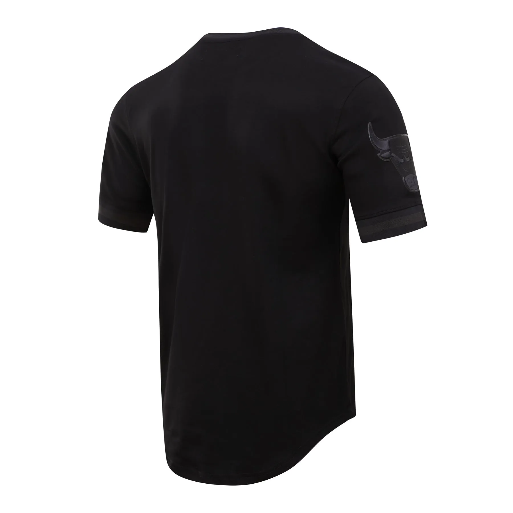NBA CHICAGO BULLS TRIPLE BLACK PRO TEAM MEN'S TAPING TEE (BLACK)