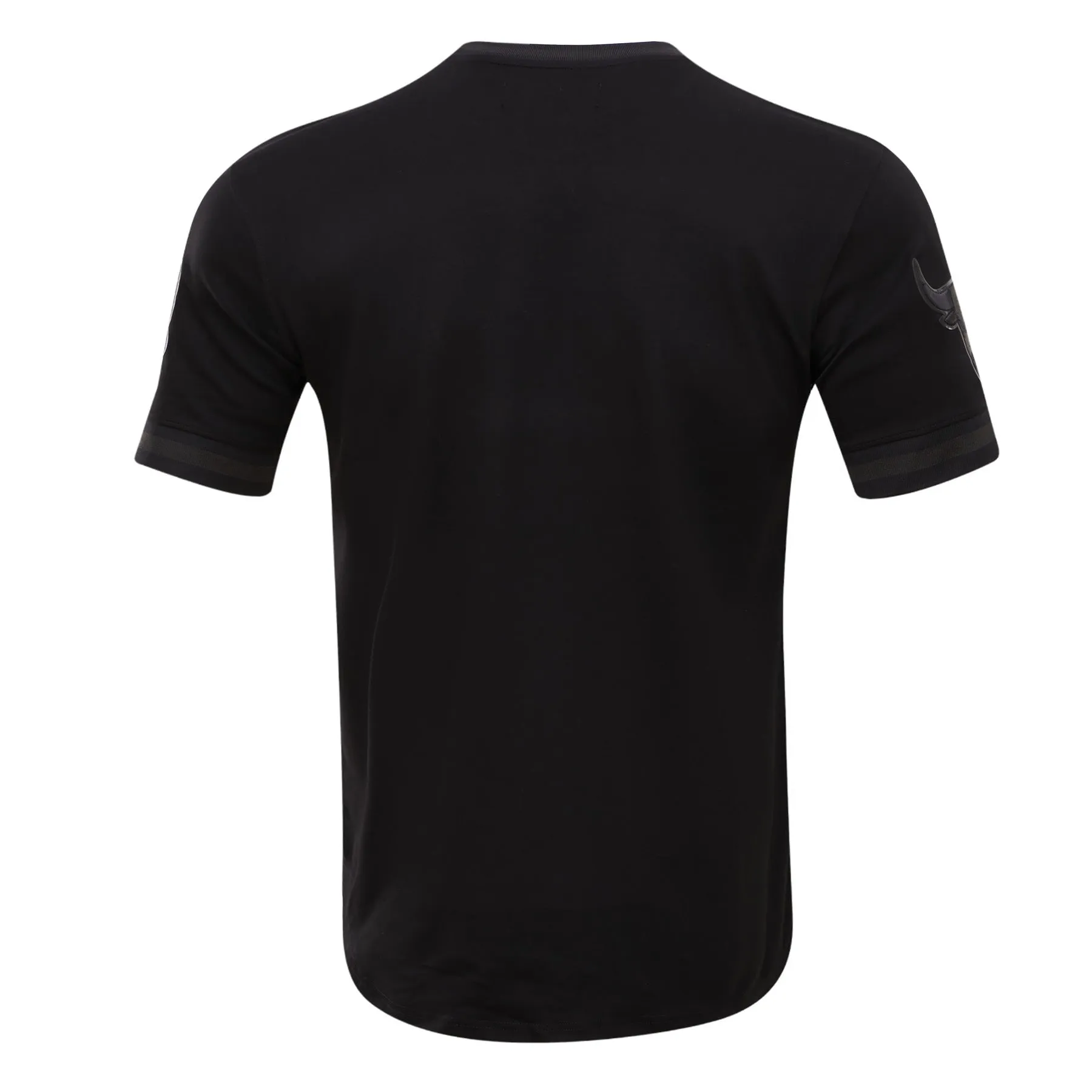 NBA CHICAGO BULLS TRIPLE BLACK PRO TEAM MEN'S TAPING TEE (BLACK)