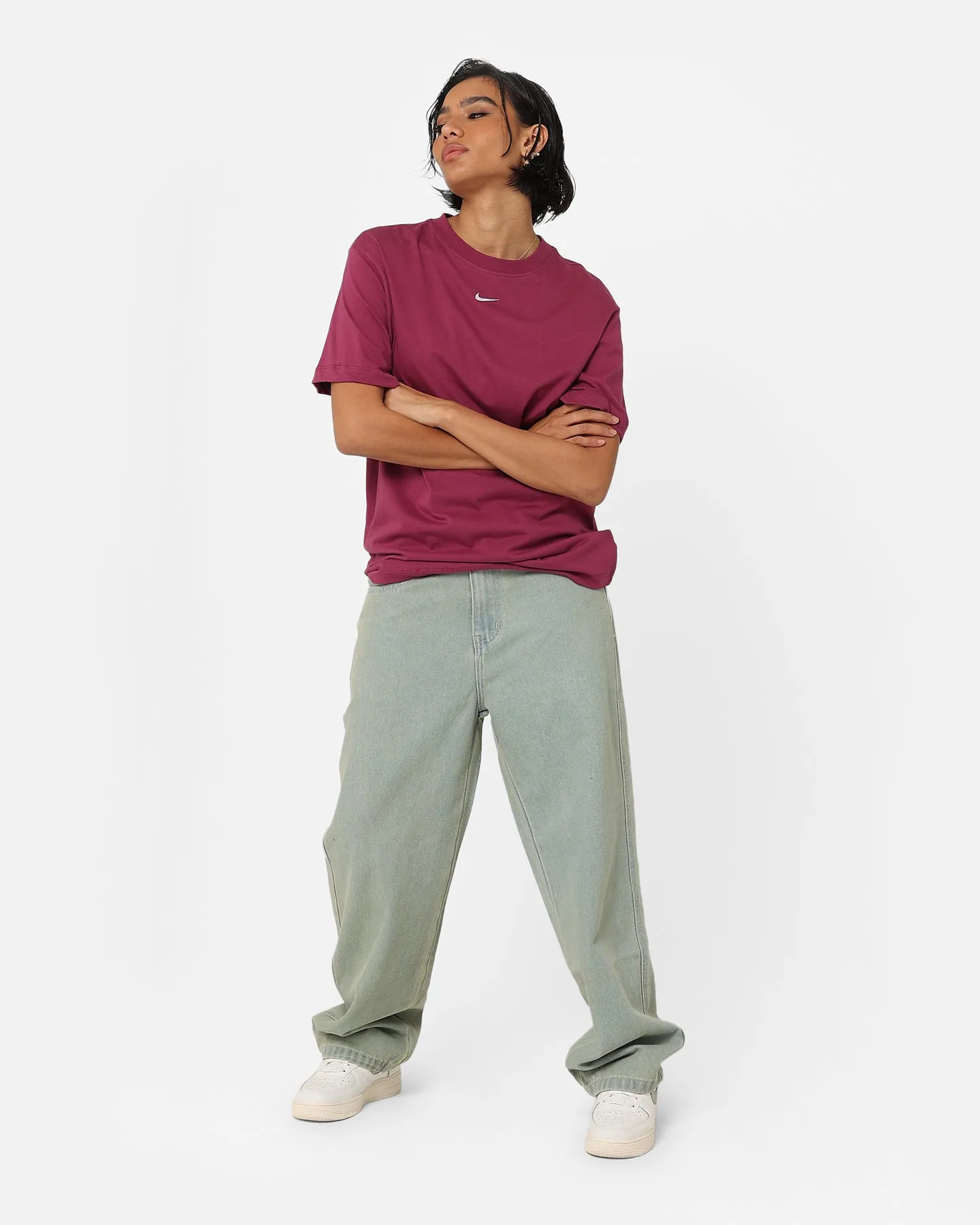 Nike Women's Sportswear Essentials T-Shirt Rosewood