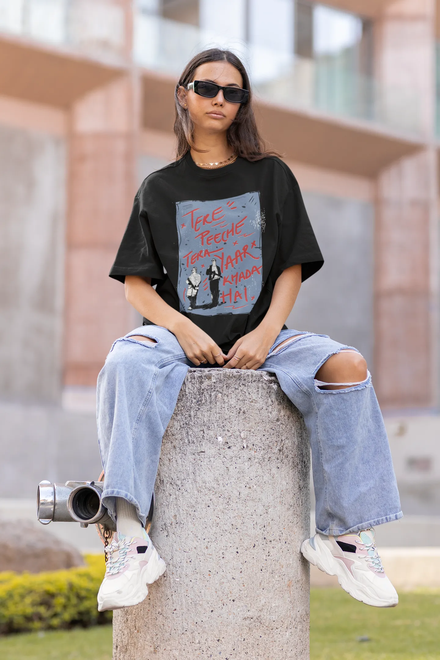 Official BMCM Ek Yari Sabpe Bhari Oversized T-shirt