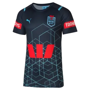 Puma 2024 NSW Blues Tee Training Replica Blue