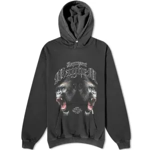 Represent | MAYHEM HOODIE  { VINTAGE BLACK