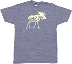 Roam Free Moose Alaska T-shirt