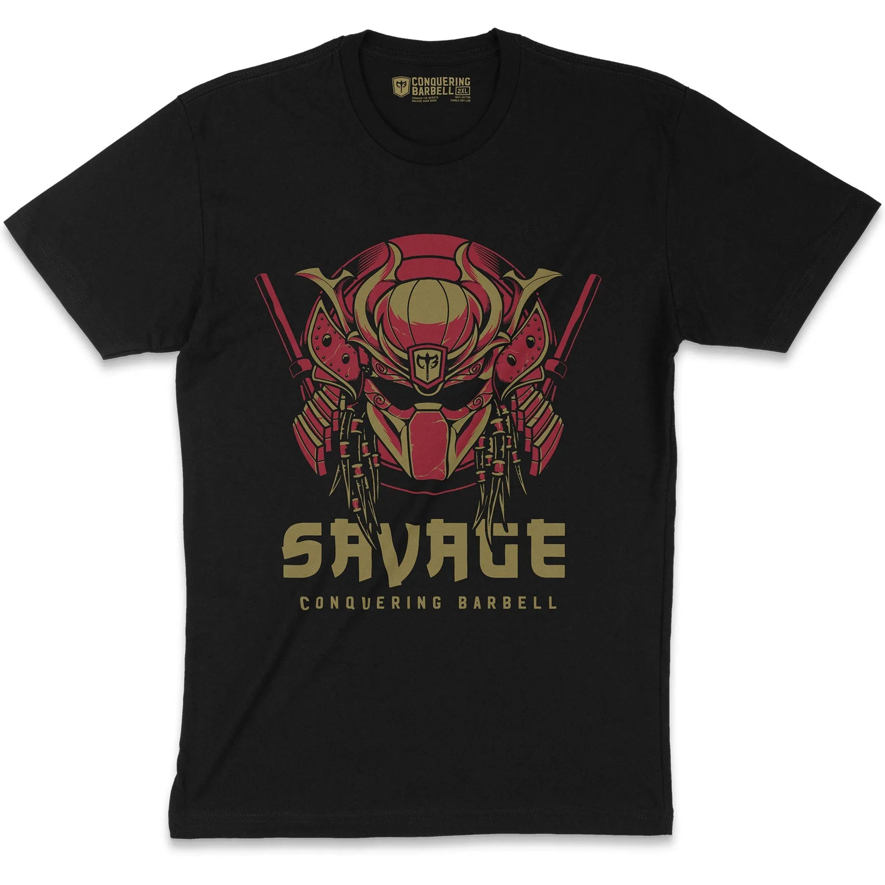 Ronin x Predator - on Black Tee