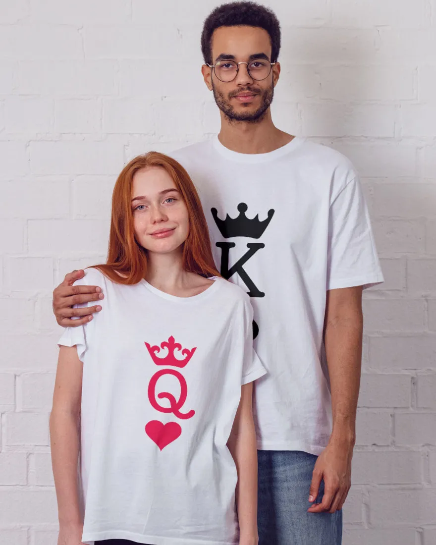 Royal Couple T-Shirts - King and Queen Matching Set