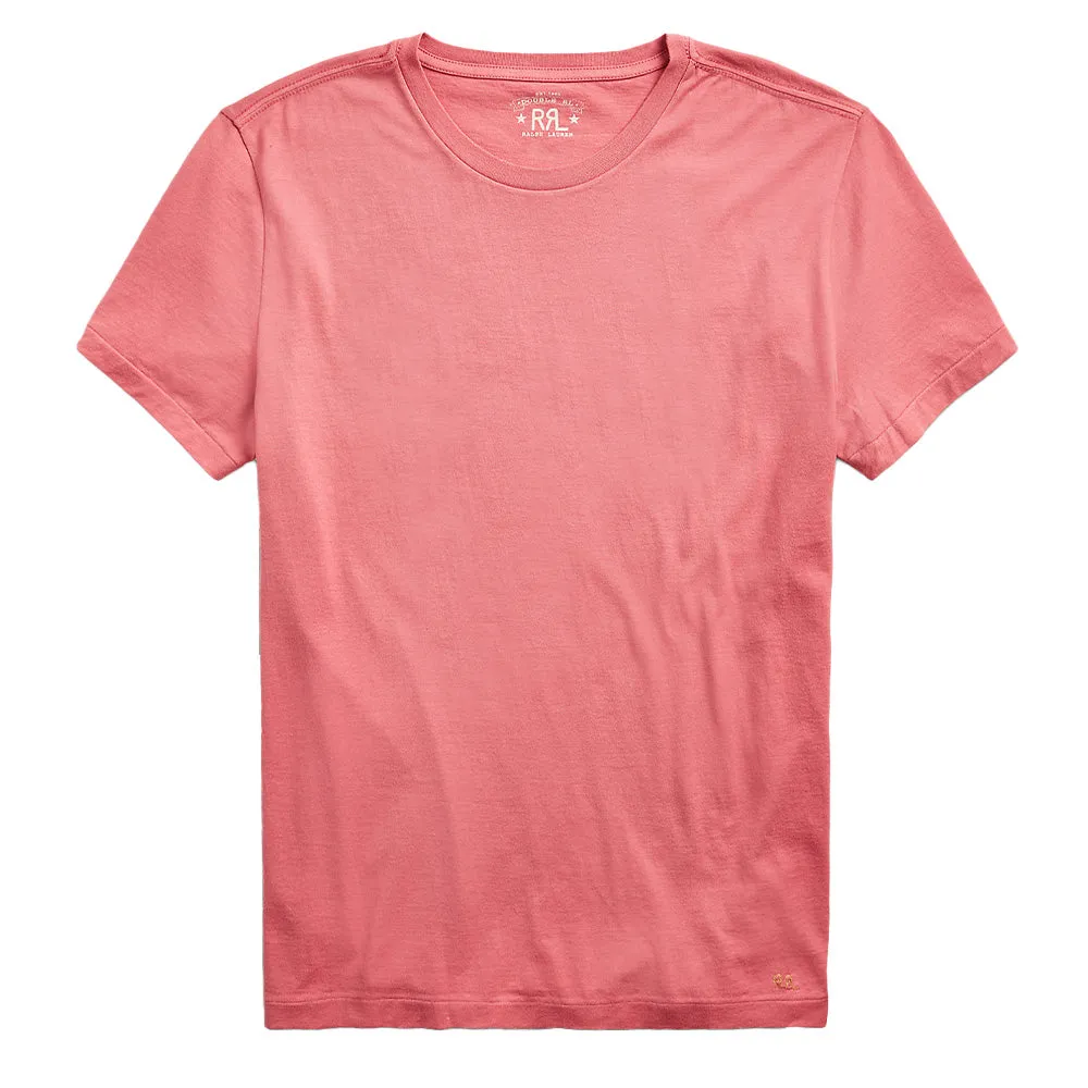 RRL by Ralph Lauren Garment-Dyed Crewneck T-Shirt Red